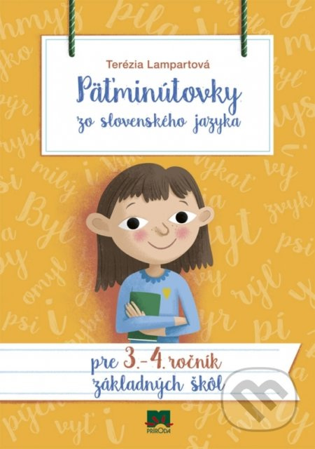 Päťminútovky zo slovenského jazyka pre 3. -  4. ročník  ZŠ - kniha z kategorie 1. stupeň