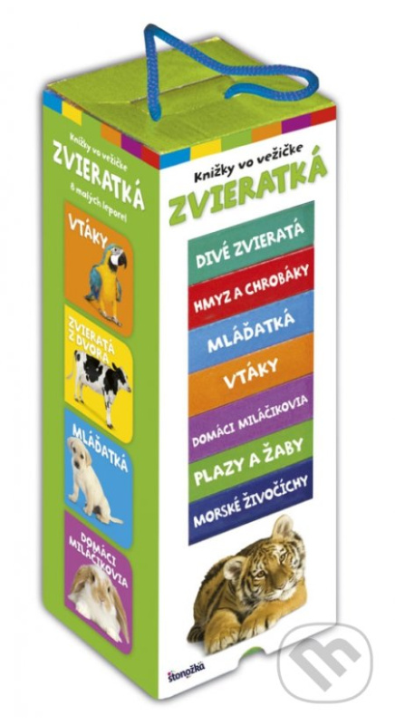 Knižky vo vežičke: Zvieratká - Kolektív - kniha z kategorie Pro děti