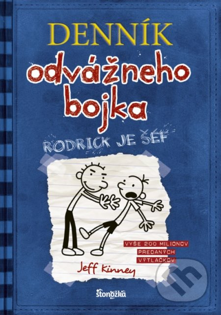 Denník odvážneho bojka 2 (Rodrick je šéf) - Jeff Kinney - kniha z kategorie Pro děti