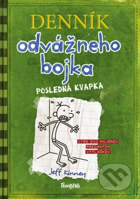 Denník odvážneho bojka 3 (Posledná kvapka) - Jeff Kinney - kniha z kategorie Pro děti