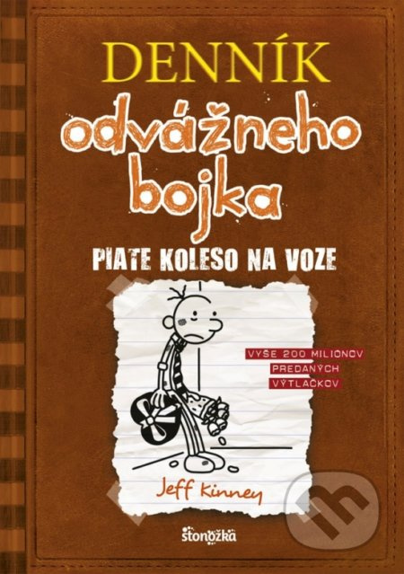 Denník odvážneho bojka 7 (Piate koleso na voze) - Jeff Kinney - kniha z kategorie Beletrie pro děti