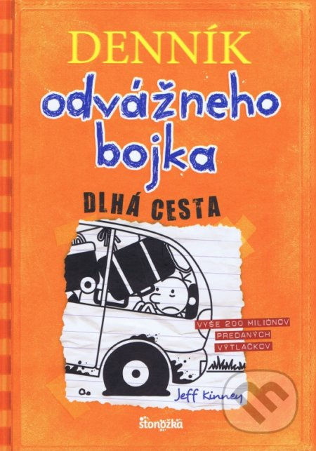 Denník odvážneho bojka 9 (Dlhá cesta) - Jeff Kinney - kniha z kategorie Beletrie pro děti