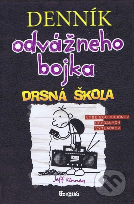 Denník odvážneho bojka 10 (Drsná škola) - Jeff Kinney - kniha z kategorie Beletrie pro děti