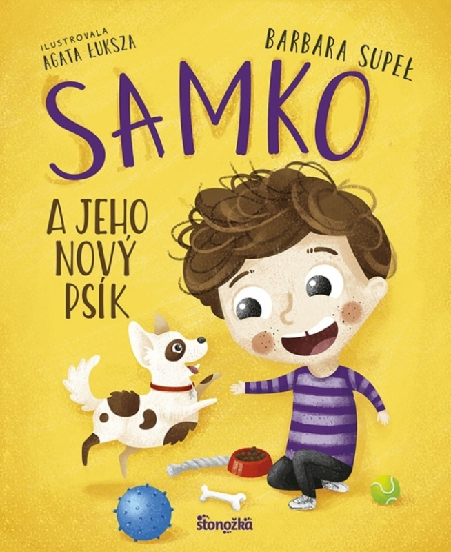 Samko 1: Samko a jeho nový psík - Barbara Supeł, Agata Łuksza (ilustrátor) - kniha z kategorie Beletrie pro děti