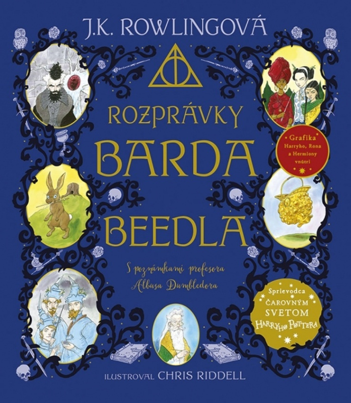 Rozprávky barda Beedla (Ilustrované vydanie) - J.K. Rowling, Chris Riddell (ilustrátor) - kniha z kategorie Sci-fi, fantasy a komiksy