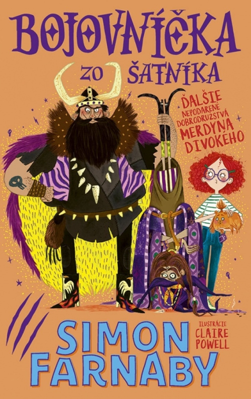 Merdyn 2: Bojovníčka zo šatníka - Simon Farnaby, Claire Powell (ilustrátor) - kniha z kategorie Beletrie pro děti