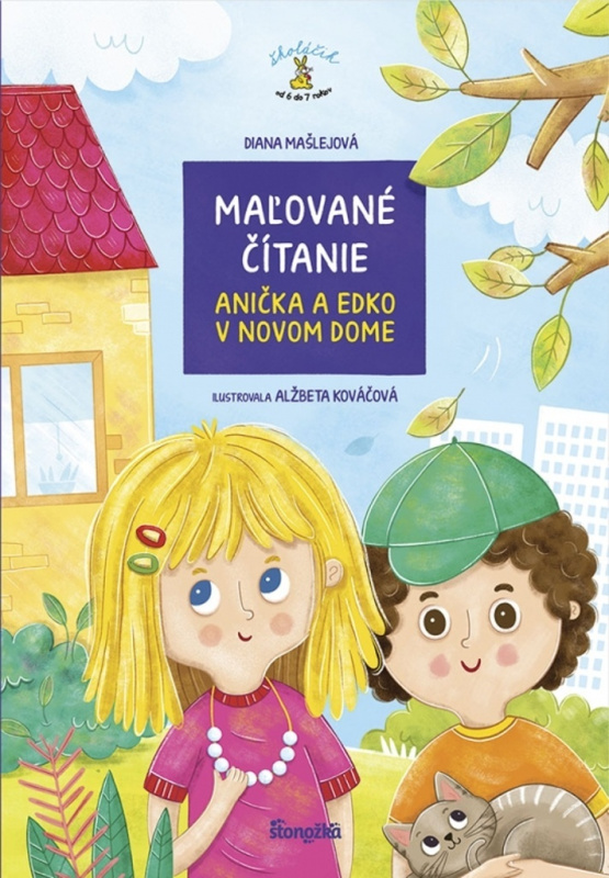 Maľované čítanie: Anička a Edko v novom dome - Diana Mašlejová, Alžbeta Kováčová (ilustrátor) - kniha z kategorie Beletrie pro děti