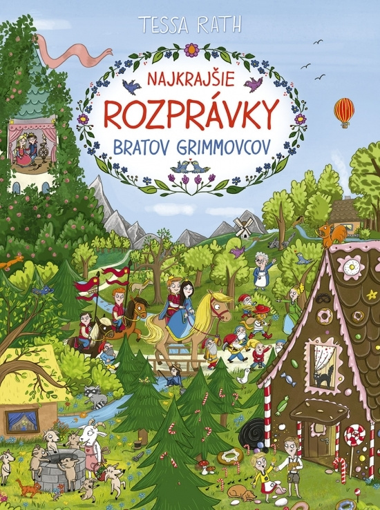 Najkrajšie rozprávky bratov Grimmovcov - Elena Bruns, Tessa Rath (ilustrátor) - kniha z kategorie Pohádky