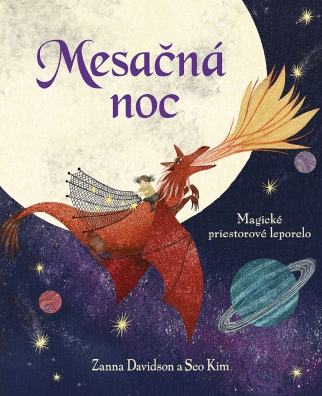 Mesačná noc (Magické priestorové leporelo) - Zanna Davidson, Seo Kim - kniha z kategorie Pohádky