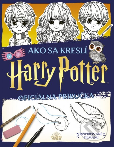 Ako sa kreslí Harry Potter (Oficiálna príručka) - Isa Gouache - kniha z kategorie