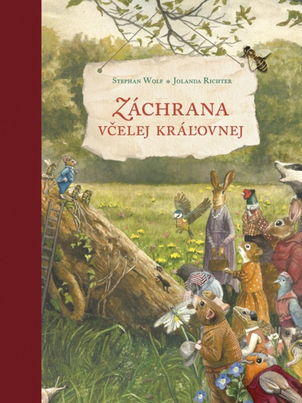 Záchrana včelej kráľovnej - Jolanda Richter, Stephan Wolf, Jolanda Richter (ilustrátor) - kniha z kategorie Pohádky