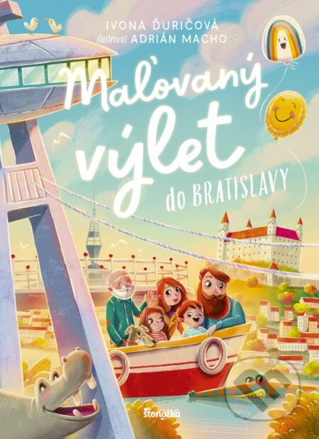 Maľovaný výlet do Bratislavy - Adrián Macho (ilustrátor), Ivona Ďuričová - kniha z kategorie Básničky