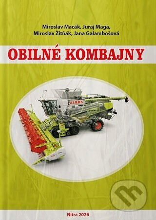 Obilné kombajny (3.vyd.) - Miroslav Macák - kniha z kategorie Učebnice a slovníky