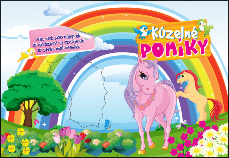 Kúzelné poníky - kniha z kategorie Úkoly pro děti