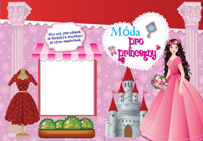 Móda pro princezny - kniha z kategorie Samolepky