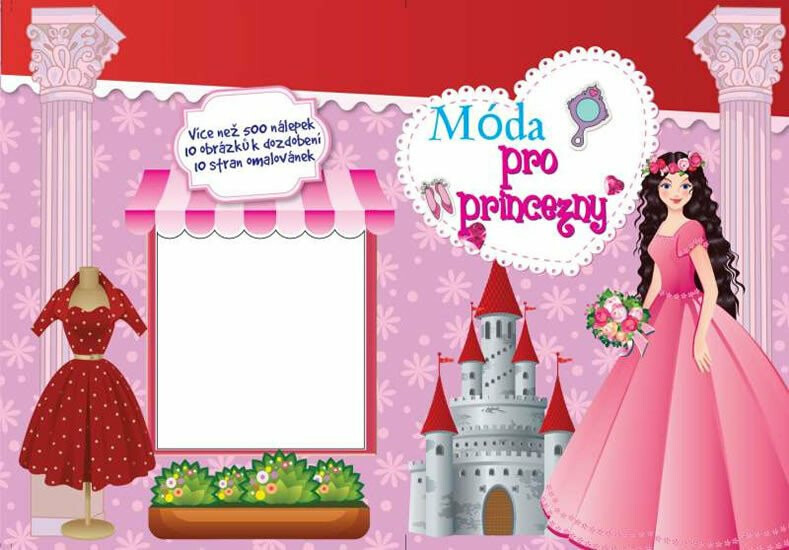 Móda pro princezny - kniha z kategorie Samolepky