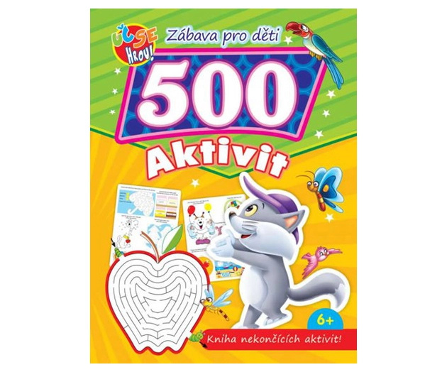 500 aktivit - kočka