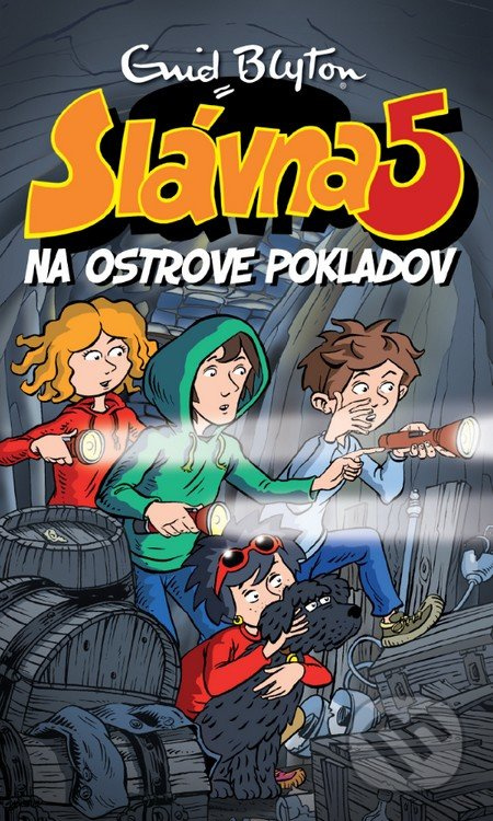 Slávna päťka na ostrove pokladov - Enid Blyton - kniha z kategorie Beletrie pro děti