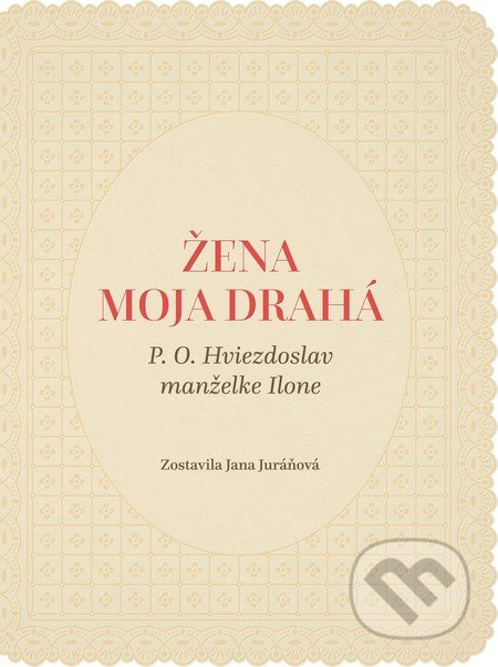 Žena moja drahá (P.O. Hviezdoslav manželke Ilone) - Jana Juráňová (editor) - kniha z kategorie Beletrie