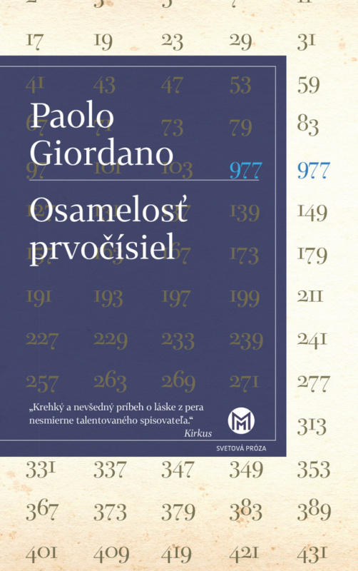 Osamelosť prvočísiel - Paolo Giordano - kniha z kategorie Společenská beletrie