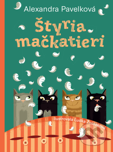 Štyria mačkatieri - Alexandra Pavelková, Lada Zoldak (ilustrátor) - kniha z kategorie Pro děti