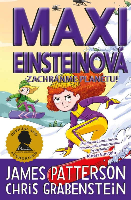 Maxi Einsteinová: Zachráňme planétu! - James Patterson - kniha z kategorie Beletrie pro děti