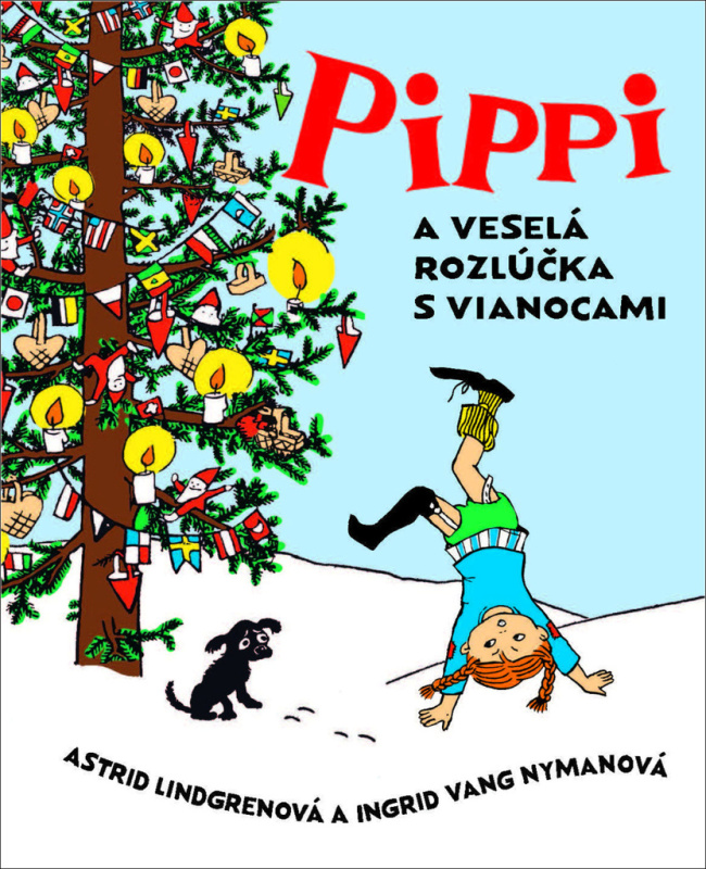 Pippi a veselá rozlúčka s Vianocami - Astrid Lindgren, Ingrid Vang Nyman (ilustrátor) - kniha z kategorie Beletrie pro děti