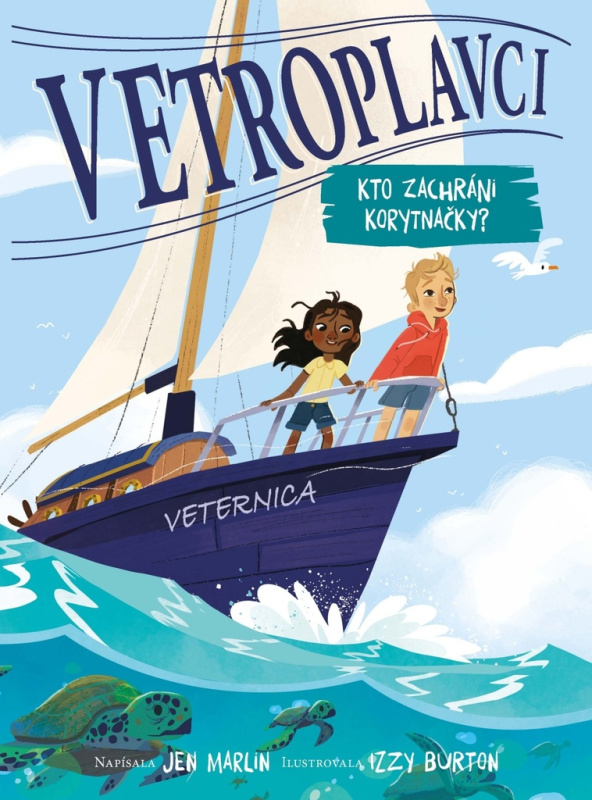 Kto zachráni korytnačky? - Jen Marlin, Izzy Burton (ilustrátor) - kniha z kategorie Beletrie pro děti