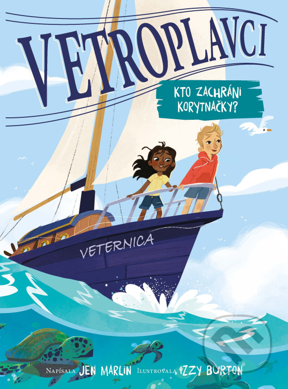 Kto zachráni korytnačky? - Jen Marlin, Izzy Burton (ilustrátor) - kniha z kategorie Beletrie pro děti