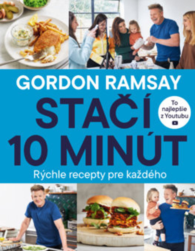 Stačí 10 minút (Rýchle recepty pre každého) - Gordon Ramsay - kniha z kategorie Kuchařky