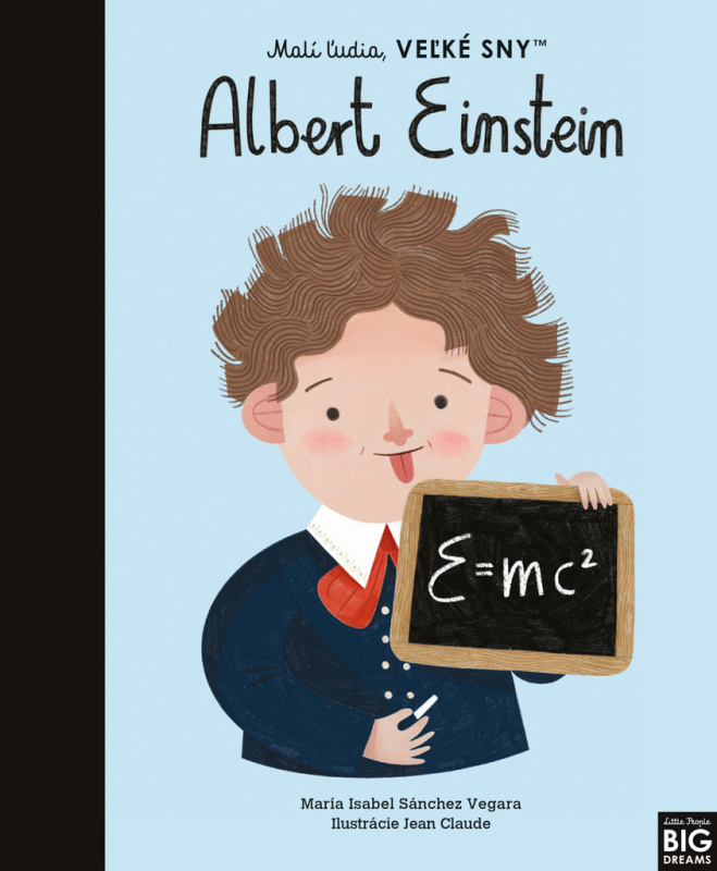 Albert Einstein - Maria Isabel Sánchez Vegara, Jean Claude (ilustrátor) - kniha z kategorie Naučné knihy