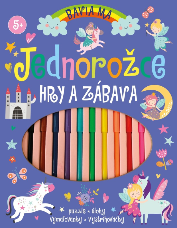 Bavia ma jednorožce (Hry a zábava) - Kolektív autorov - kniha z kategorie Omalovánky