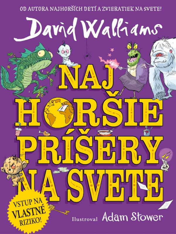 Najhoršie príšery na svete - David Walliams - kniha z kategorie Pro děti