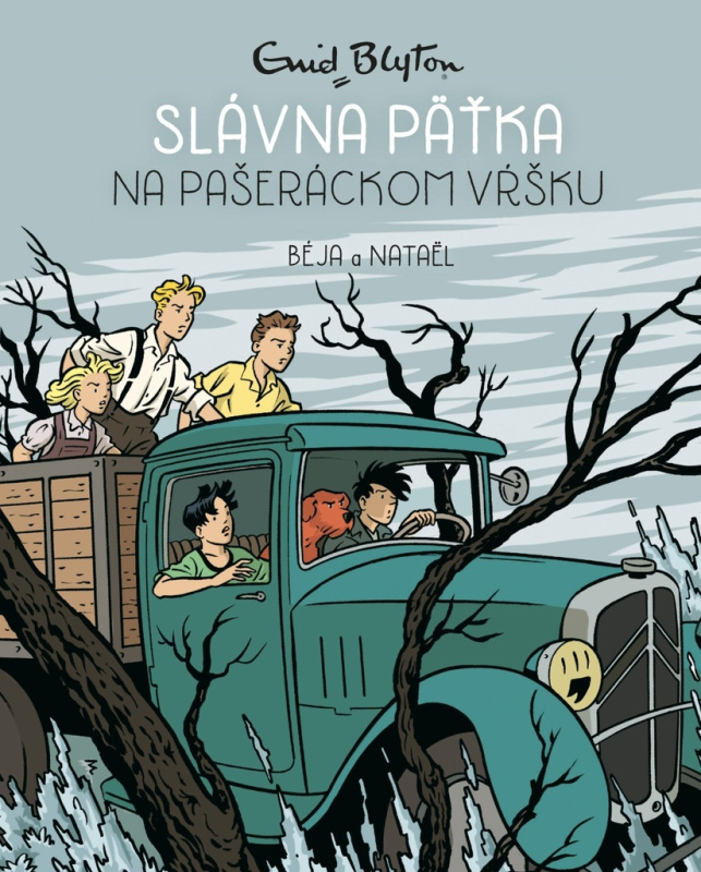Slávna päťka na Pašeráckom vŕšku (Komiks) - Enid Blyton - kniha z kategorie Beletrie pro děti