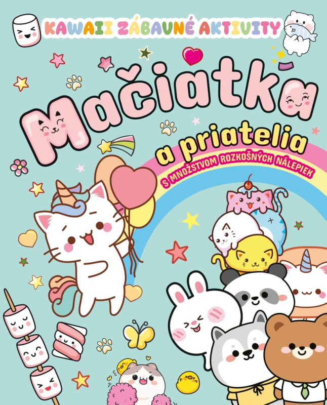 Mačiatka a priatelia - kolektív autorov - kniha z kategorie Úkoly pro děti