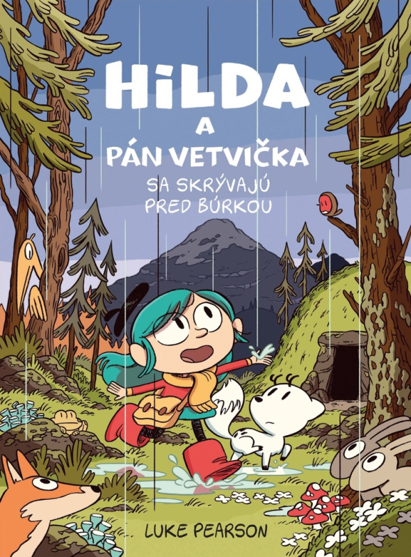 Hilda a Pán Vetvička sa skrývajú pred búrkou - Luke Pearson - kniha z kategorie Naučné knihy