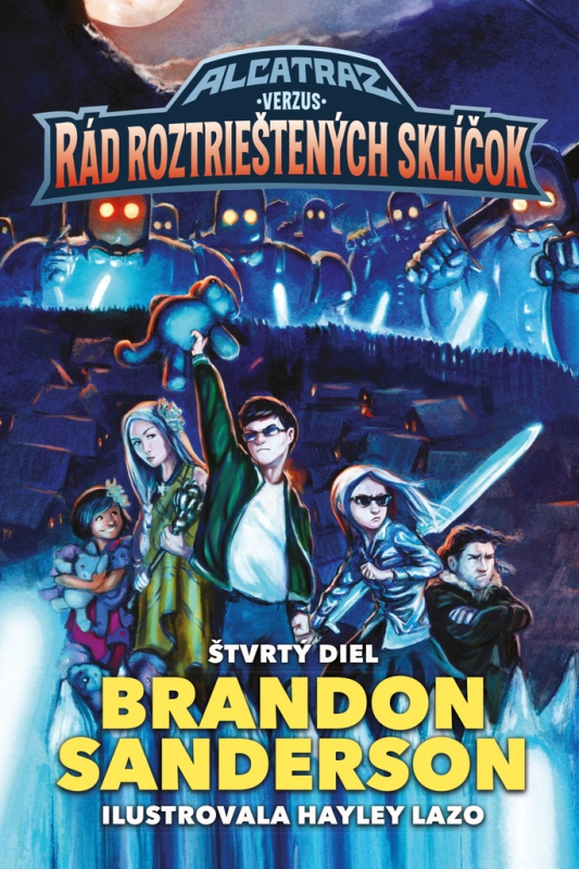 Alcatraz verzus Rád roztrieštených sklíčok - Brandon Sanderson, Hayley Lazo (ilustrátor) - kniha z kategorie Fantasy