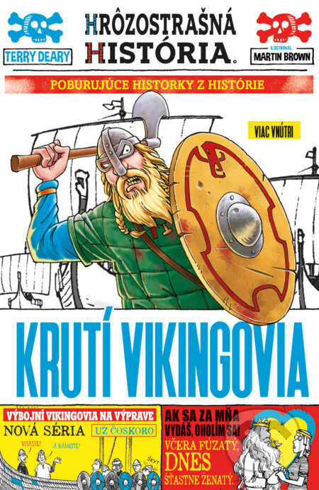 Krutí Vikingovia (Hrôzostrašná história) - Terry Deary - kniha z kategorie Pro děti