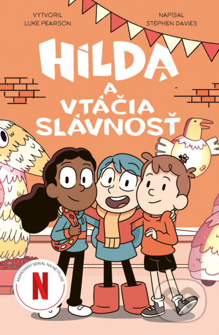 Hilda a vtáčia slávnosť - Stephen Davies, Luke Pearson, Seaerra Miller (ilustrátor) - kniha z kategorie Komiksy