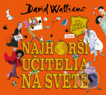Audiokniha Najhorší učitelia na svete - David Walliams