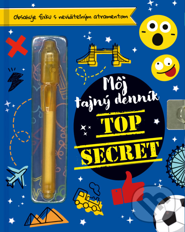 Môj tajný denník – Top secret - kolektív autorov - kniha z kategorie Pamätníky, denníky