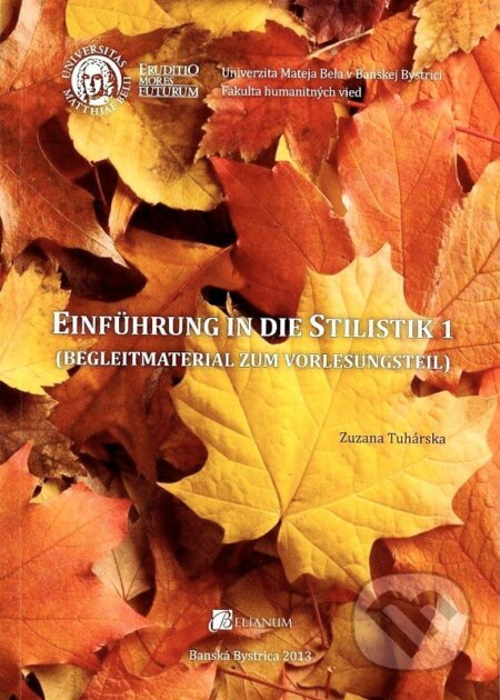 Einführung in die Stilistik 1 (Begleitmaterial zum vorlesungsteil) - kniha z kategorie Vysoké školy