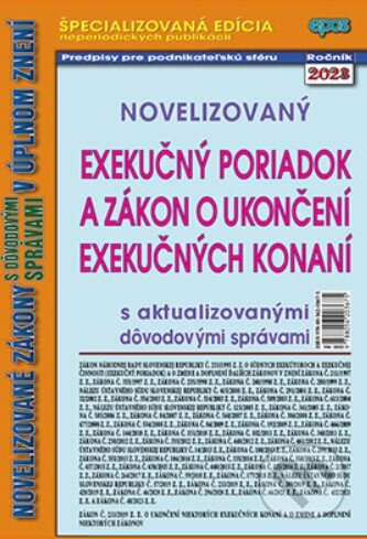 Novelizovaný Exekučný poriadok (s aktualizovanými dôvodovými správami v úplnom znení) - kniha z kategorie Právo