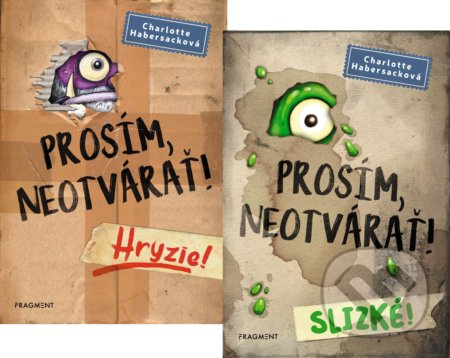 Prosím, neotvárať! 1 + 2 (kolekcia) (Hryzie! + Slizké!) - kniha z kategorie Beletrie pro děti