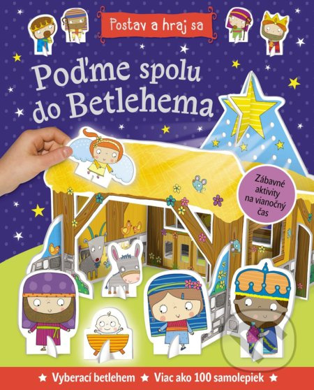 Poďme spolu do Betlehema - kniha z kategorie Vystřihovánky