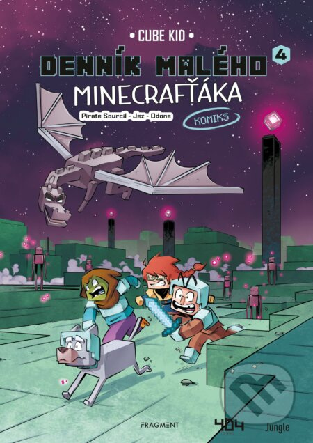 Denník malého Minecrafťáka: komiks 4 - Cube Kid - kniha z kategorie Komiksy