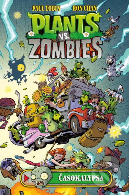 Plants vs. Zombies: Časokalypsa - Paul Tobin, Ron Chan - kniha z kategorie Beletrie pro děti