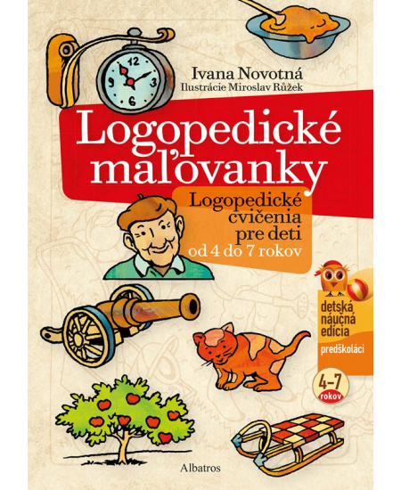Logopedické maľovanky ALBATROS