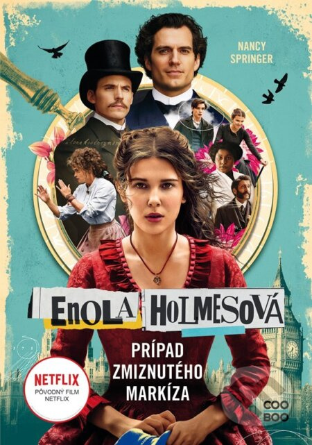 Enola Holmesová: Prípad zmiznutého markíza - Nancy Springer - kniha z kategorie Beletrie pro děti