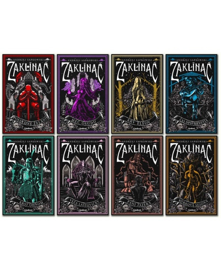Zaklínač (8-dielny BOX) (komplet 1.-8. diel s oriezkou) - kniha z kategorie Fantasy